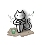 Changeful cat Dumb Dumb（個別スタンプ：25）