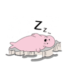 sea lion sluggishly（個別スタンプ：7）