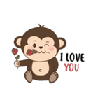 Pingping Monkey（個別スタンプ：9）