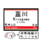 私鉄の伊勢崎線 いまこの駅だよ！（個別スタンプ：18）