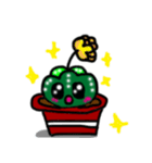 Hand Painted cactus（個別スタンプ：11）