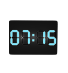 デジタル時計（15分）（個別スタンプ：7）