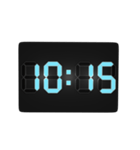 デジタル時計（15分）（個別スタンプ：10）