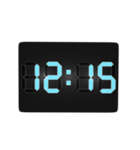 デジタル時計（15分）（個別スタンプ：12）