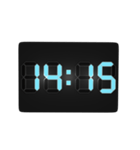 デジタル時計（15分）（個別スタンプ：14）