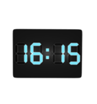 デジタル時計（15分）（個別スタンプ：16）