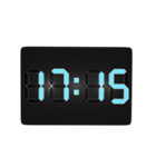 デジタル時計（15分）（個別スタンプ：17）