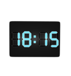 デジタル時計（15分）（個別スタンプ：18）
