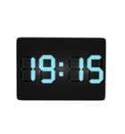 デジタル時計（15分）（個別スタンプ：19）
