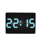 デジタル時計（15分）（個別スタンプ：22）