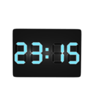 デジタル時計（15分）（個別スタンプ：23）