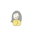 That girl in yellow（個別スタンプ：4）