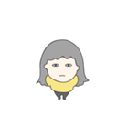 That girl in yellow（個別スタンプ：8）