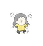 That girl in yellow（個別スタンプ：16）