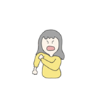 That girl in yellow（個別スタンプ：19）