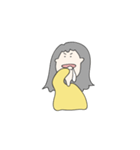 That girl in yellow（個別スタンプ：24）