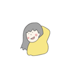 That girl in yellow（個別スタンプ：36）