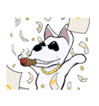 Bull Terrier JAM dog（個別スタンプ：21）