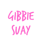 gibbie - wow（個別スタンプ：4）