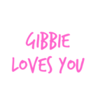 gibbie - wow（個別スタンプ：7）