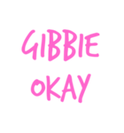 gibbie - wow（個別スタンプ：9）