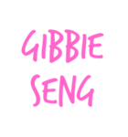 gibbie - wow（個別スタンプ：16）