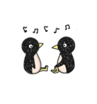 Adelie penguins every time（個別スタンプ：40）