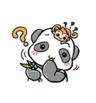 monkey＆panda（個別スタンプ：10）