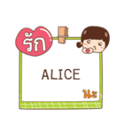 ALICE jaa V.1e（個別スタンプ：15）