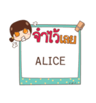 ALICE jaa V.1e（個別スタンプ：18）