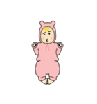 The funny thing baby.（個別スタンプ：1）