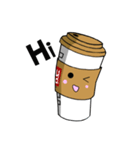 CoffeeCup English Ver（個別スタンプ：1）