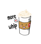 CoffeeCup English Ver（個別スタンプ：8）