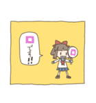 きのこの森の女の子（個別スタンプ：8）