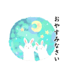 Lovely rabbit sticker！3<敬語ver>（個別スタンプ：9）