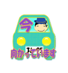 帽子おじさんスタンプ（個別スタンプ：9）