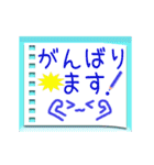 ▷毎日使える敬語♥色鉛筆でメッセージ（個別スタンプ：15）