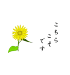 大人の花敬語（個別スタンプ：38）