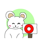 くまとうさぎの敬語（個別スタンプ：35）