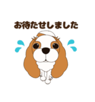 キャバリア犬♪ブレンハイム(白多め)2（個別スタンプ：32）