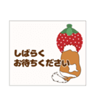 キャバリア犬♪ブレンハイム(白少なめ)2（個別スタンプ：31）