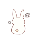 it is a rabbit！（個別スタンプ：1）