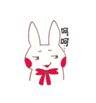 it is a rabbit！（個別スタンプ：6）