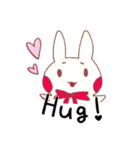 it is a rabbit！（個別スタンプ：7）