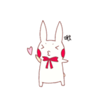 it is a rabbit！（個別スタンプ：25）