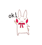 it is a rabbit！（個別スタンプ：27）