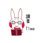 it is a rabbit！（個別スタンプ：38）