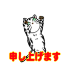 猫と敬語のコミュニケーション（個別スタンプ：5）