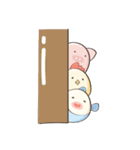 the daily of three girls and animals（個別スタンプ：29）