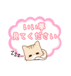 ネコのミミちゃん3【敬語】（個別スタンプ：19）